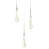 Миниатюра фото подвесной светильник светодиодный delight collection dd20591-3 chrome | 220svet.ru