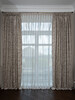 Миниатюра фото портьера serpente золотая 275*260 garda decor 121gd-00020 | 220svet.ru
