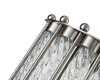 Миниатюра фото настенный светильник tiziano nickel delight collection kg0907w-2 nickel | 220svet.ru