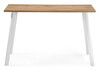 Миниатюра фото стол деревянный woodville тринити лофт 140 25 мм дуб вотан / белый матовый 489657 | 220svet.ru
