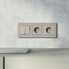 Миниатюра фото рамка на 3 поста slab werkel slab w0032917 | 220svet.ru