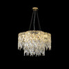 Миниатюра фото подвесная люстра crystal lux abril sp12 gold | 220svet.ru
