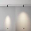 Миниатюра фото трековый низковольтный светильник maytoni focus led exility x tr243-5w4k-b | 220svet.ru