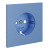 Миниатюра фото накладка для розетки с заземлением voltum s70 vls000615 (деним) | 220svet.ru