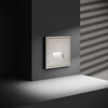 Миниатюра фото подсветка светодиодная встраиваемая с датчиком voltum s70 vls070703 (кашемир) | 220svet.ru
