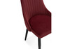 Миниатюра фото стул на металлокаркасе woodville kora wine red / black 15949 | 220svet.ru