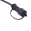 Миниатюра фото провод-разветвитель для гирлянд uniel ucx-f90 s2/0.4m/bk ul-00013233 | 220svet.ru