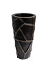 Миниатюра фото кашпо garda decor zsc872-19bl-gl | 220svet.ru