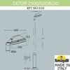 Миниатюра фото парковый фонарь fumagalli ektor 2500/giorgio 4p2.362.g10.lyf1r | 220svet.ru