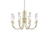 Миниатюра фото подвесная люстра newport 4558/c new gold | 220svet.ru