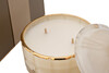 Миниатюра фото свеча ароматическая blonde vanilla в вазе в упаковке 185 гр. garda decor 96cn-45015 | 220svet.ru
