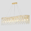 Миниатюра фото подвесная люстра crystal lux abril sp12 l1200 gold | 220svet.ru
