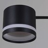 Миниатюра фото люстра reluce 89730-0.3-12 gx53 bk | 220svet.ru