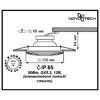 Миниатюра фото встраиваемый светильник novotech aqua 369814 | 220svet.ru