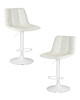 Миниатюра фото стул барный dobrin tailor white lm-5017-n_w-m_el-white-11075 | 220svet.ru