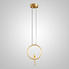 Миниатюра фото подвесной светильник imperium loft remus one brass 233016-23 | 220svet.ru