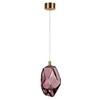 Миниатюра фото подвесной светильник odeon light gemme 7113/4la сиреневый | 220svet.ru