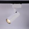 Миниатюра фото трековый светодиодный светильник эра tr5-10 cob wh б0049050 | 220svet.ru