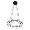 Миниатюра фото подвесная люстра светодиодная lumion vinora 8341/28l черный | 220svet.ru