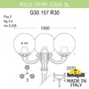 Миниатюра фото садово-парковый фонарь fumagalli ricu ofir/g300 3l g30.157.r30.bze27 | 220svet.ru