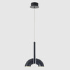 Миниатюра фото подвесной светильник crystal lux element sp12w led black | 220svet.ru