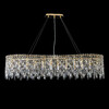 Миниатюра фото подвесная люстра crystal lux abril sp12 l1200 gold | 220svet.ru