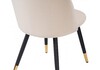 Миниатюра фото стул gabi beige / black / gold | 220svet.ru