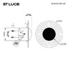 Миниатюра фото настенный светодиодный светильник st luce moon sl6125.301.01 | 220svet.ru