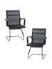 Миниатюра фото офисное кресло для посетителей dobrin cody mesh lmr-102n-n_ch-m_msh-black-11478 | 220svet.ru