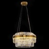 Миниатюра фото подвесная люстра с пультом ду citilux sheldon cl339153 | 220svet.ru