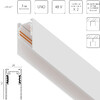 Миниатюра фото шинопровод 4-контактный накладной 48v 3м lightstar uno pro 509036p | 220svet.ru