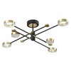 Миниатюра фото потолочная светодиодная люстра odeon light denzel 4321/55cl | 220svet.ru