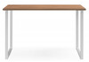 Миниатюра фото стол деревянный woodville лиман 120x80 дуб крафт золотой / белый матовый 619208 | 220svet.ru