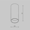 Миниатюра фото потолочный светильник maytoni focus led c056cl-l12w3k-w-pt | 220svet.ru