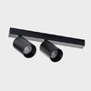 Миниатюра фото спот italline danny e2 as black | 220svet.ru
