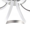 Миниатюра фото потолочная люстра mantra knot led 4994 | 220svet.ru