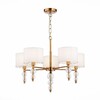 Миниатюра фото подвесная люстра evoluce sle105713-05 | 220svet.ru