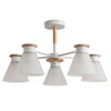 Миниатюра фото потолочная люстра arte lamp tyler a1031pl-5wh | 220svet.ru