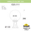 Миниатюра фото ландшафтный фонарь fumagalli minilot/g250. g25.111.000.aze27 | 220svet.ru