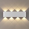 Миниатюра фото настенный светильник odeon light magnum 7192/8wl | 220svet.ru