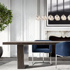 Миниатюра фото подвесная люстра imperium loft rh boule de cristal linear chandelier 6 nickel 240203-22 | 220svet.ru