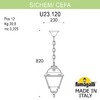 Миниатюра фото подвесной уличный светильник fumagalli sichem/cefa u23.120.000.vye27 | 220svet.ru