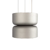 Миниатюра фото подвесной светильник loft it totem 10466/2p smoke matte | 220svet.ru