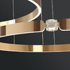Миниатюра фото подвесная люстра imperium loft sellif b ring d40 brass 231733-23 | 220svet.ru