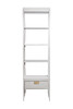 Миниатюра фото тумба прикроватная бежевая 1 ящик garda decor 151sv-000010 | 220svet.ru