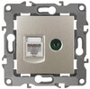 Миниатюра фото розетка комбинированная rj45+tv эра 12 12-3110-04 б0027444 | 220svet.ru