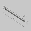 Миниатюра фото трековый низковольтный светильник maytoni points exility x tr241-2-6w3k-b | 220svet.ru