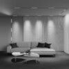 Миниатюра фото трековый низковольтный светильник maytoni points exility x tr241-2-6w4k-b | 220svet.ru