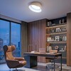 Миниатюра фото светильник потолочный с пультом ду citilux floom cl736152 | 220svet.ru