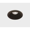 Миниатюра фото встраиваемый светильник italline it08-8040 black 3000k | 220svet.ru